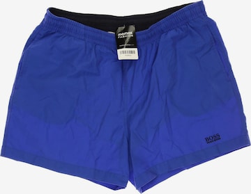BOSS Black Shorts in 34 in Blue: front