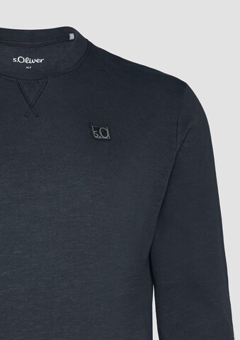 s.Oliver Sweatshirt in Blauw