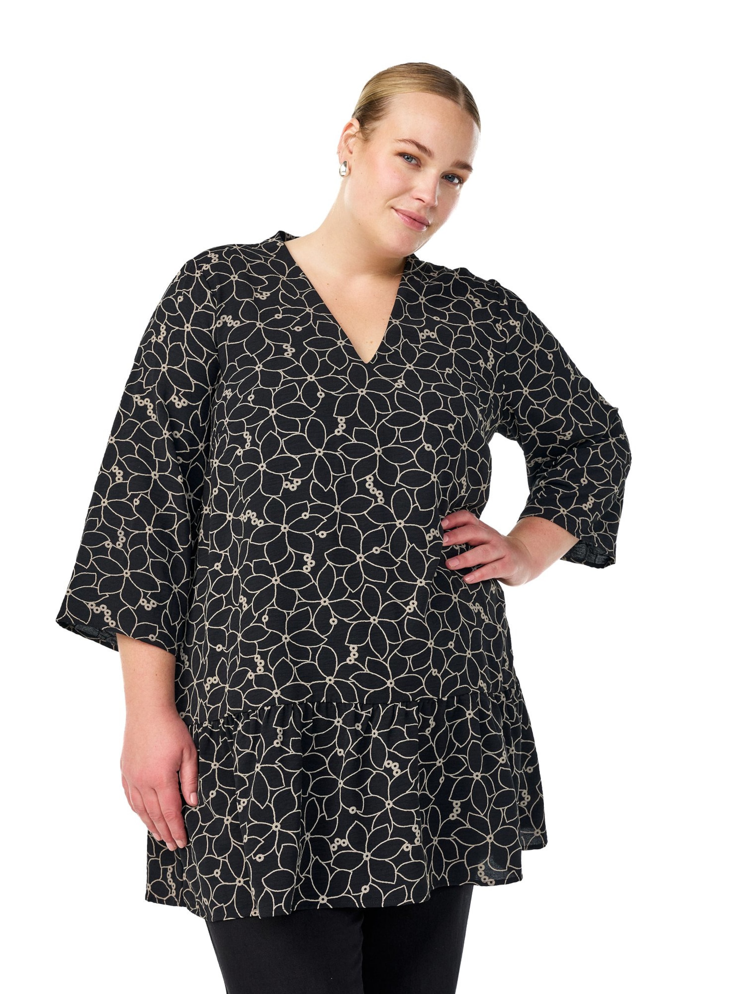 Zizzi Τουνίκ 'Cabine' σε μαύρο