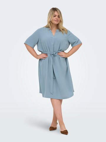 Abito 'CARJOSEE' di ONLY Carmakoma in blu: frontale