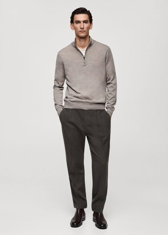 MANGO MAN Sweater 'Willyp' in Brown