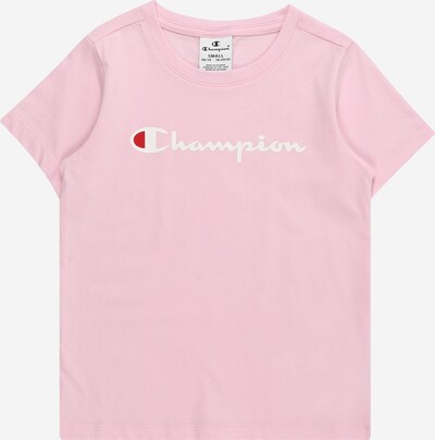 Champion Authentic Athletic Apparel Shirt in Pink / Red / Off white, Item view