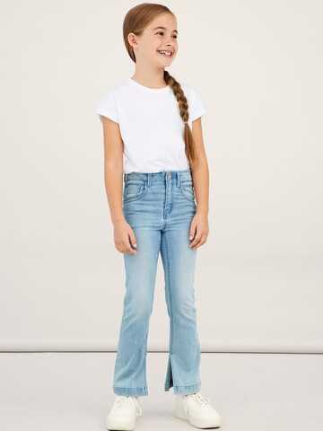 NAME IT Bootcut Jeans 'Polly' in Blau