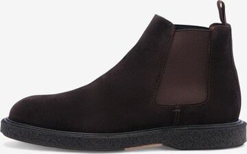 LOTTUSSE Chelsea boots 'Brisbane' in Bruin: voorkant