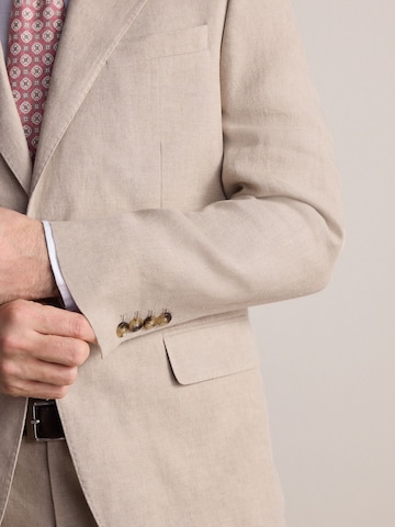 Next Слим Деловой пиджак в Бежевый