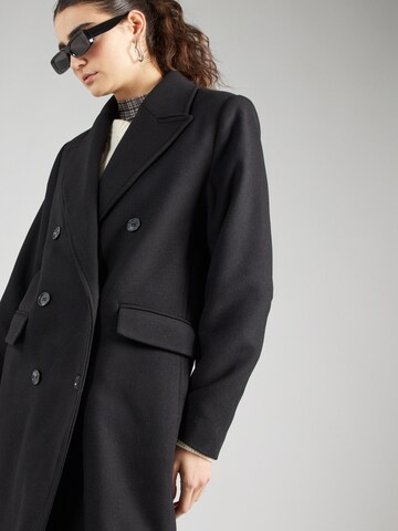 Gina Tricot Between-Seasons Coat in Black