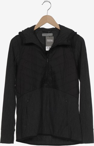 ICEBREAKER Kapuzenpullover L in Schwarz: Vorderseite