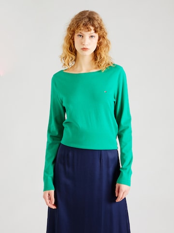 Pullover di TOMMY HILFIGER in verde: frontale