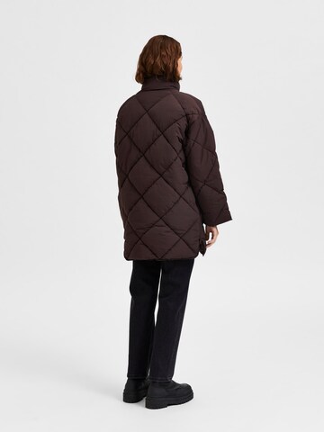 SELECTED FEMME Jacke in Braun