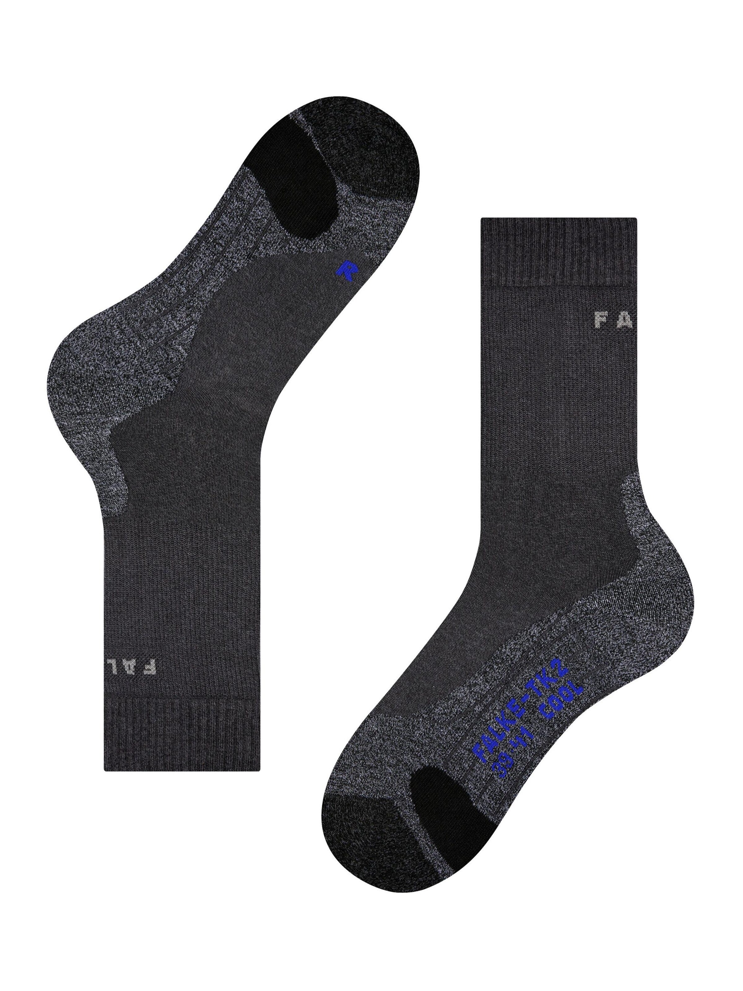 FALKE Athletic Socks 'TK2 Explore Cool' in Grey