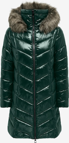 ONLY - Abrigo de invierno 'ONLFever' en verde: frente