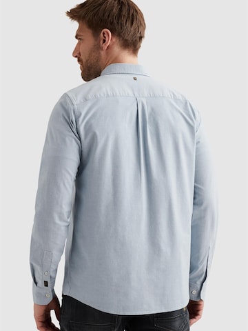 PME Legend Regular fit Skjorta 'Explorer Oxford shirt with button-down collar' i blå