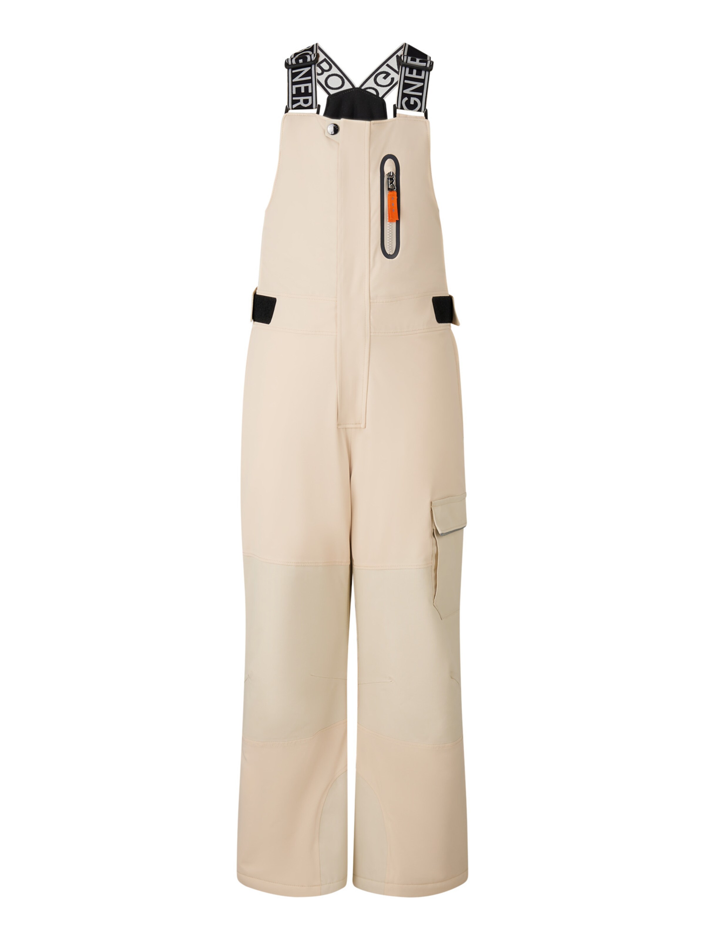 BOGNER Regular Latzhose 'Isi' in Beige: Vorderseite