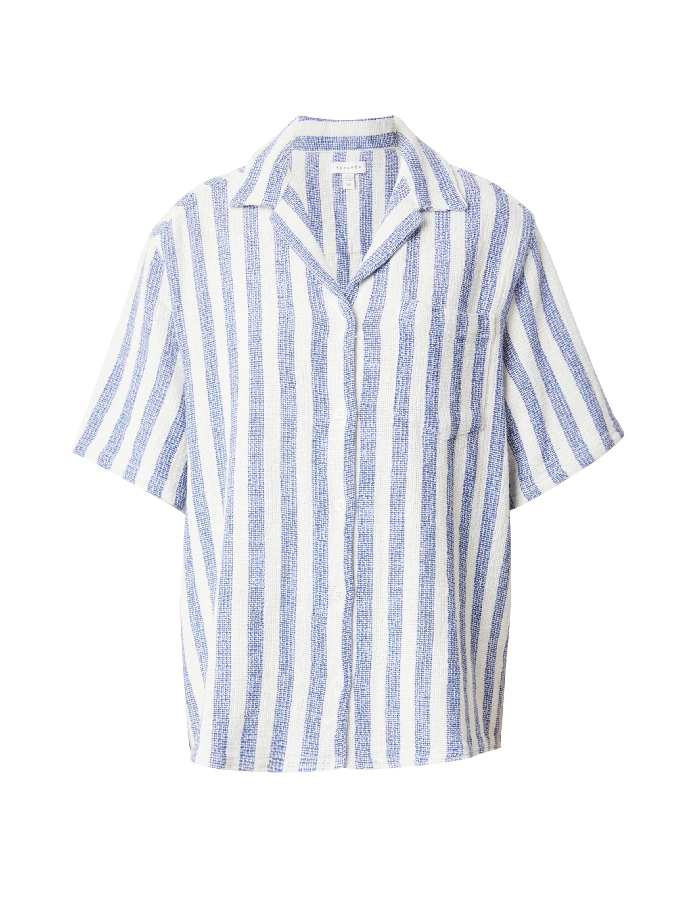 TOPSHOP Bluse i blå: forside