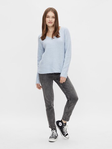 PIECES Pullover 'Ellen' in Blau