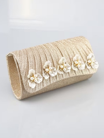 Tomshop24-7 Clutch 'Camellia' in Gold