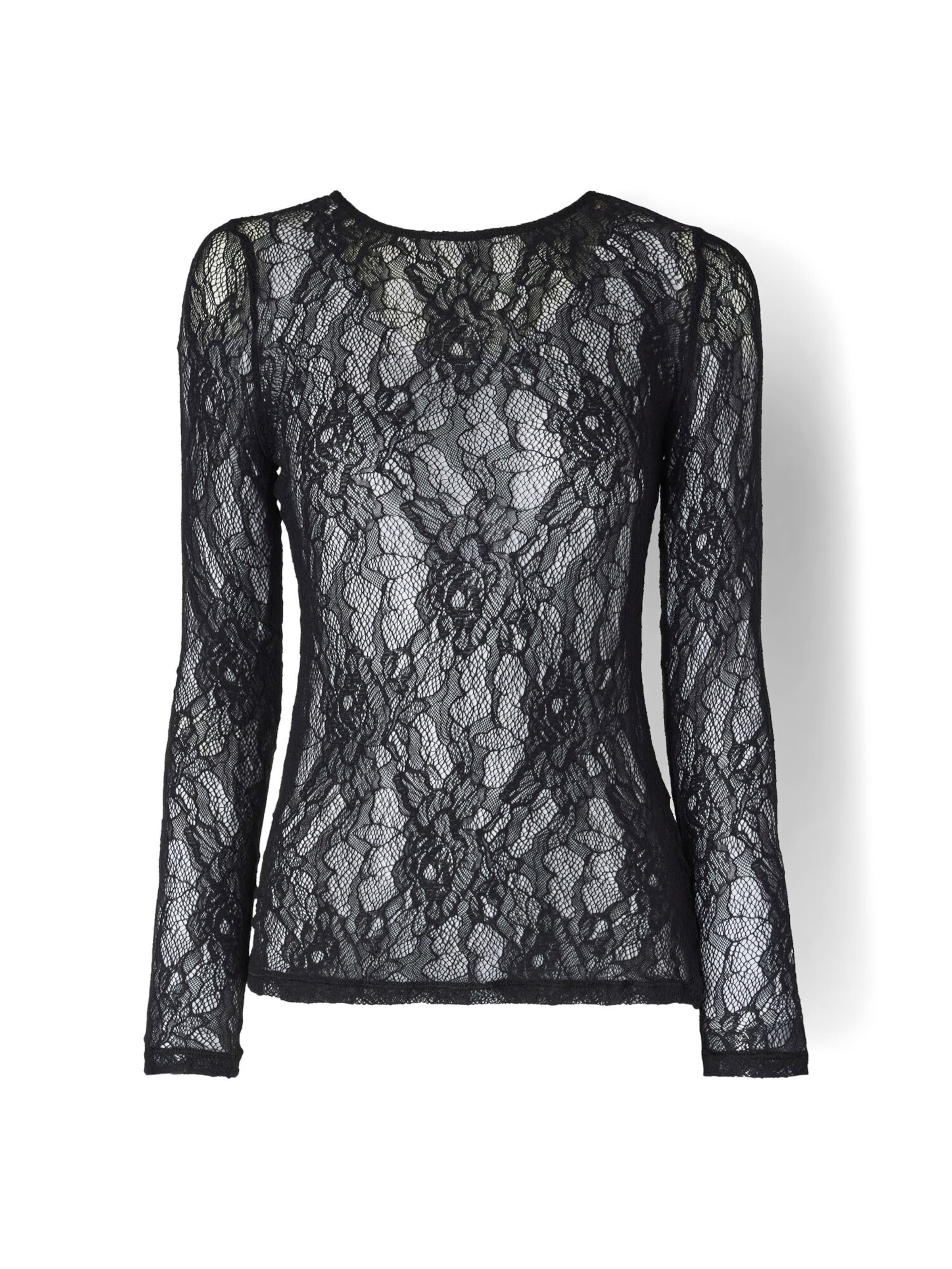 INTIMISSIMI Top in Schwarz: Vorderseite