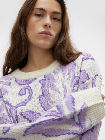 VERO MODA - Pullover 'FLORA' em bege