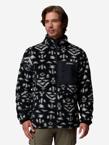 COLUMBIA Fleece jas 'Winter Pass™ Reversible Fleece 2135651' in Zwart: voorkant