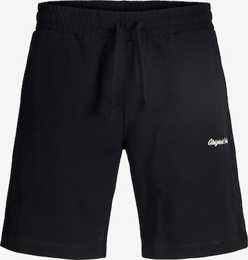 JACK & JONES - Pantalón 'JPSTKarl Norrebro' en negro: frente