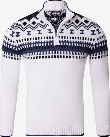 Reslad Pullover 'RS3110' in Weiß: Vorderseite