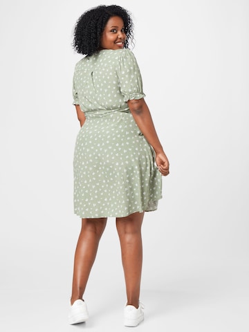 NÜMPH Shirt Dress 'Sarah' in Green