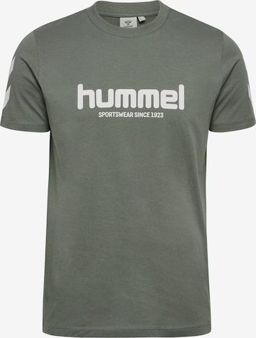T-Shirt fonctionnel Hummel en gris : devant