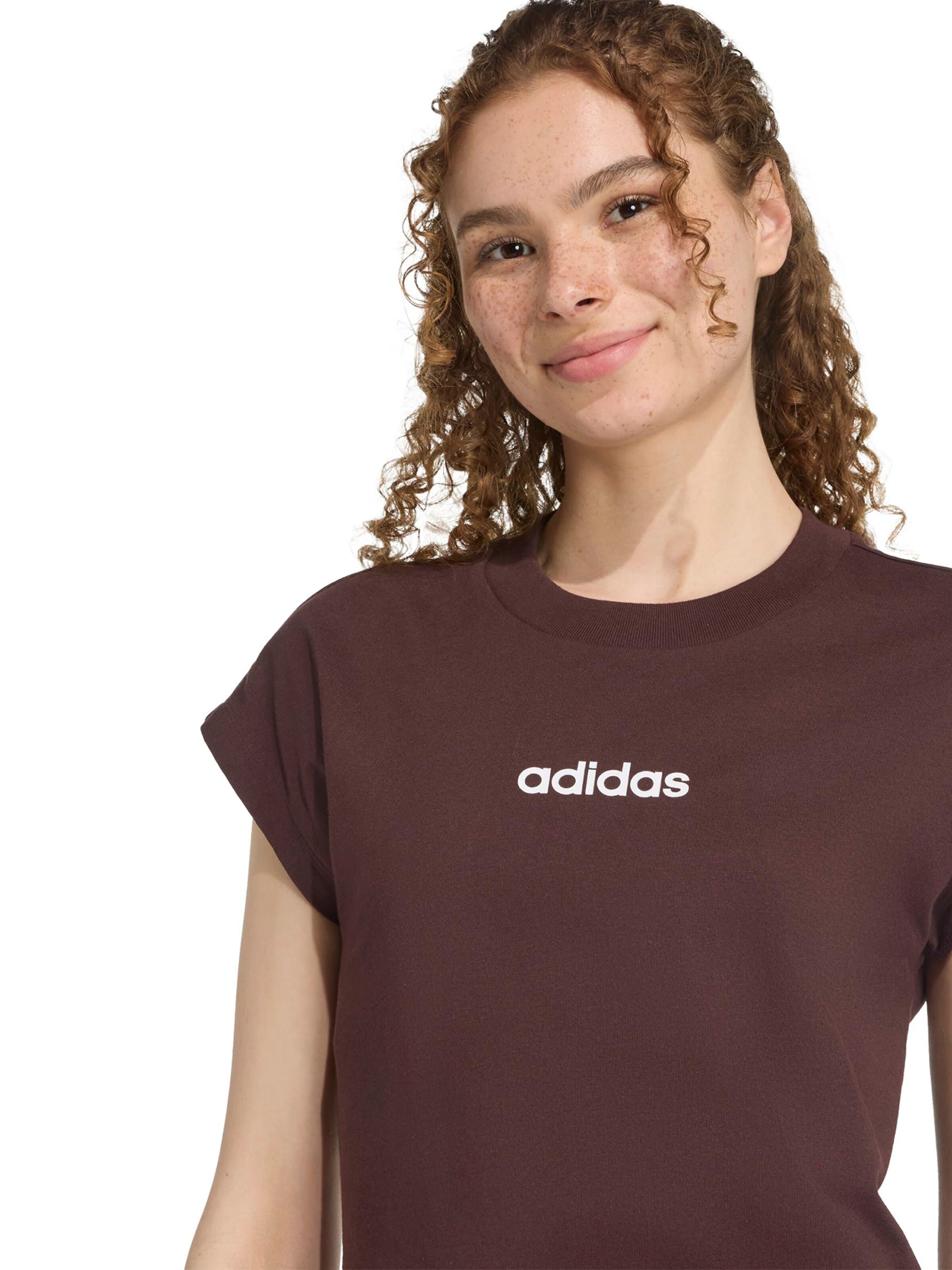 ADIDAS SPORTSWEAR Funktionsbluse 'Essentials' i brun