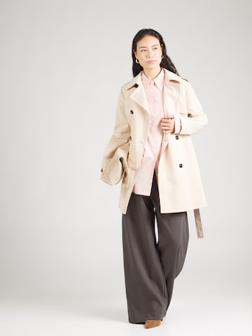 MAX&Co. Демисезонное пальто 'MCOARIS' в Бежевый