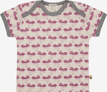 loud + proud Shirt 'Ameisen' in Purple: front