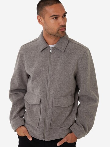 Threadbare Jacke 'Messa' in Grau