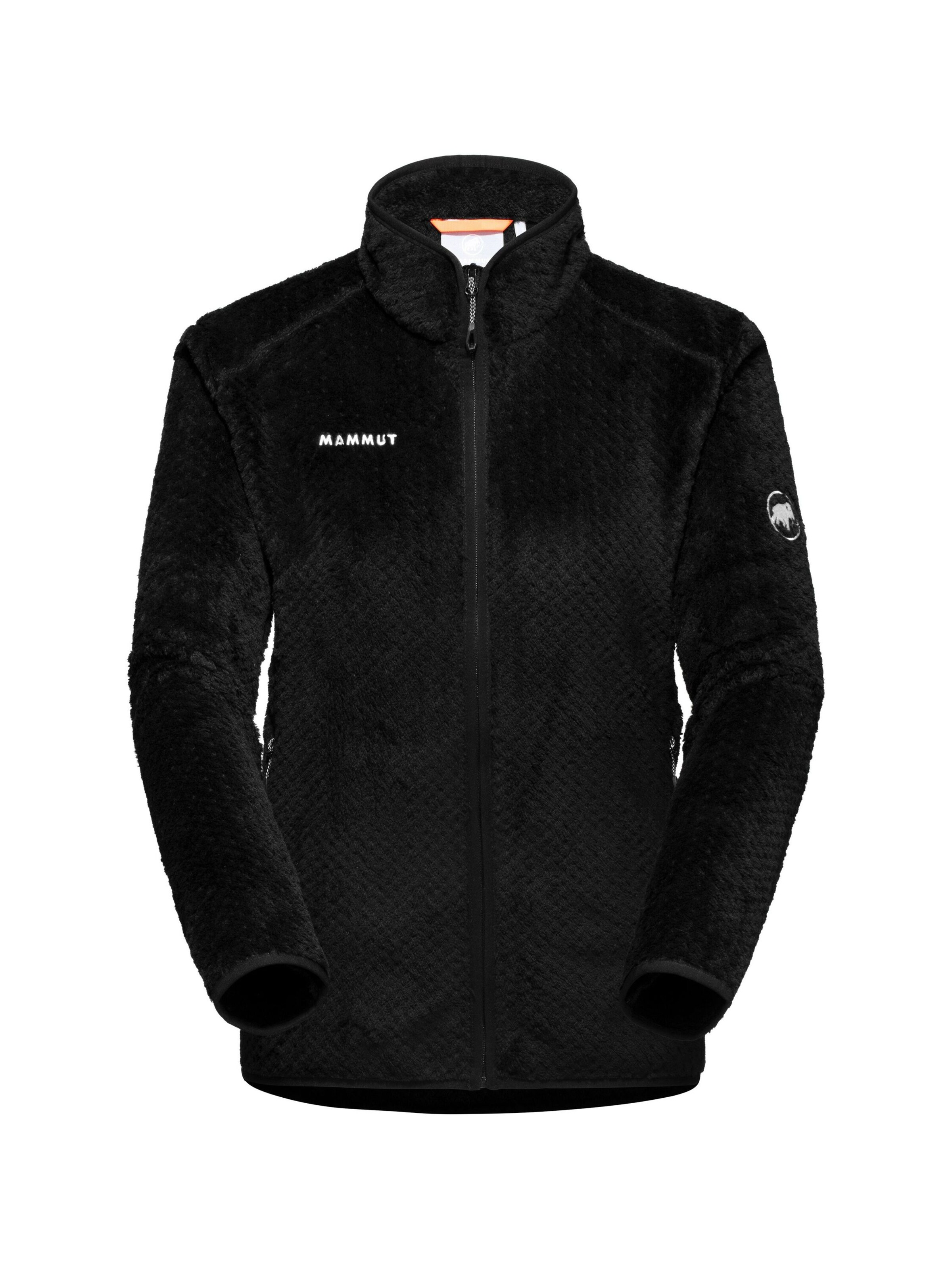 MAMMUT Funktionsfleecejacke ‘Innominata’ in Schwarz: Vorderseite