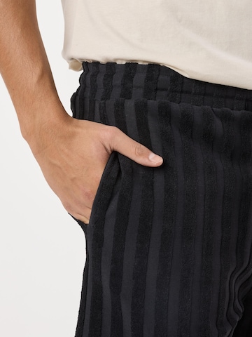 Regular Pantalon 'Resort' Denim Factory en noir