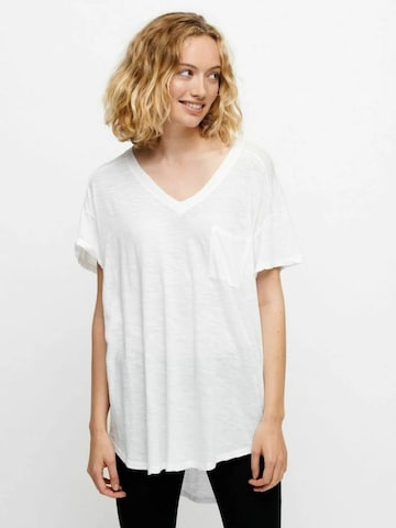 moshi moshi mind Tričko 'Dreamy' – bílá: přední strana