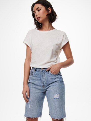 ONLY Regular Shorts 'ONLFINE' in Blau: Vorderseite