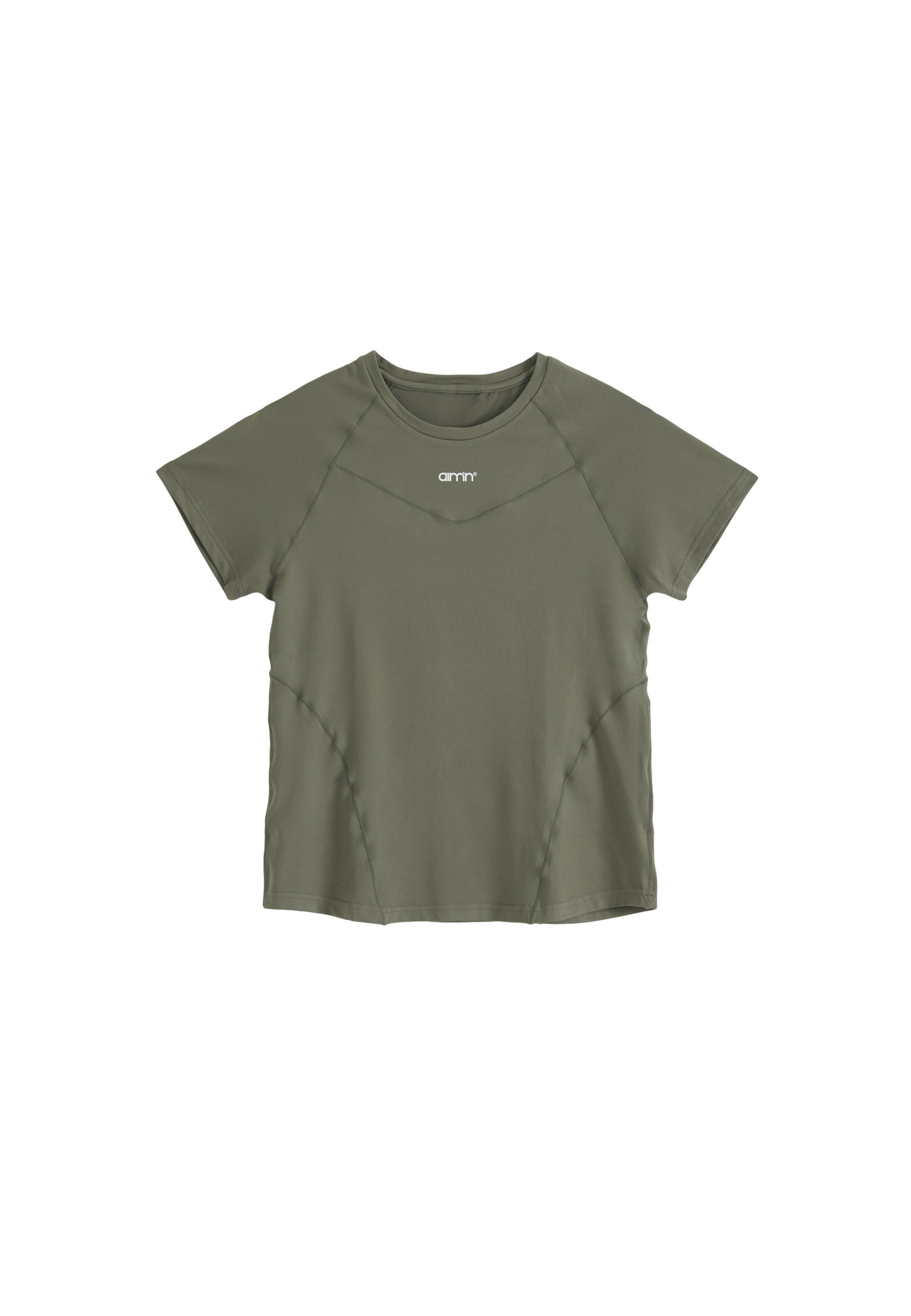 Aim'n Sportshirt in Grau: Vorderseite