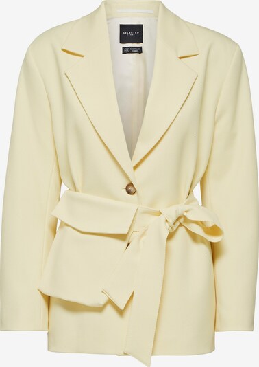 SELECTED FEMME Blazer 'Malli' en amarillo pastel, Vista del producto