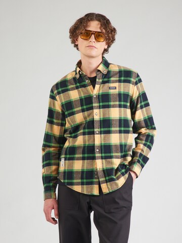 NAPAPIJRI - Ajuste regular Camisa 'G-TREKKING' en amarillo: frente