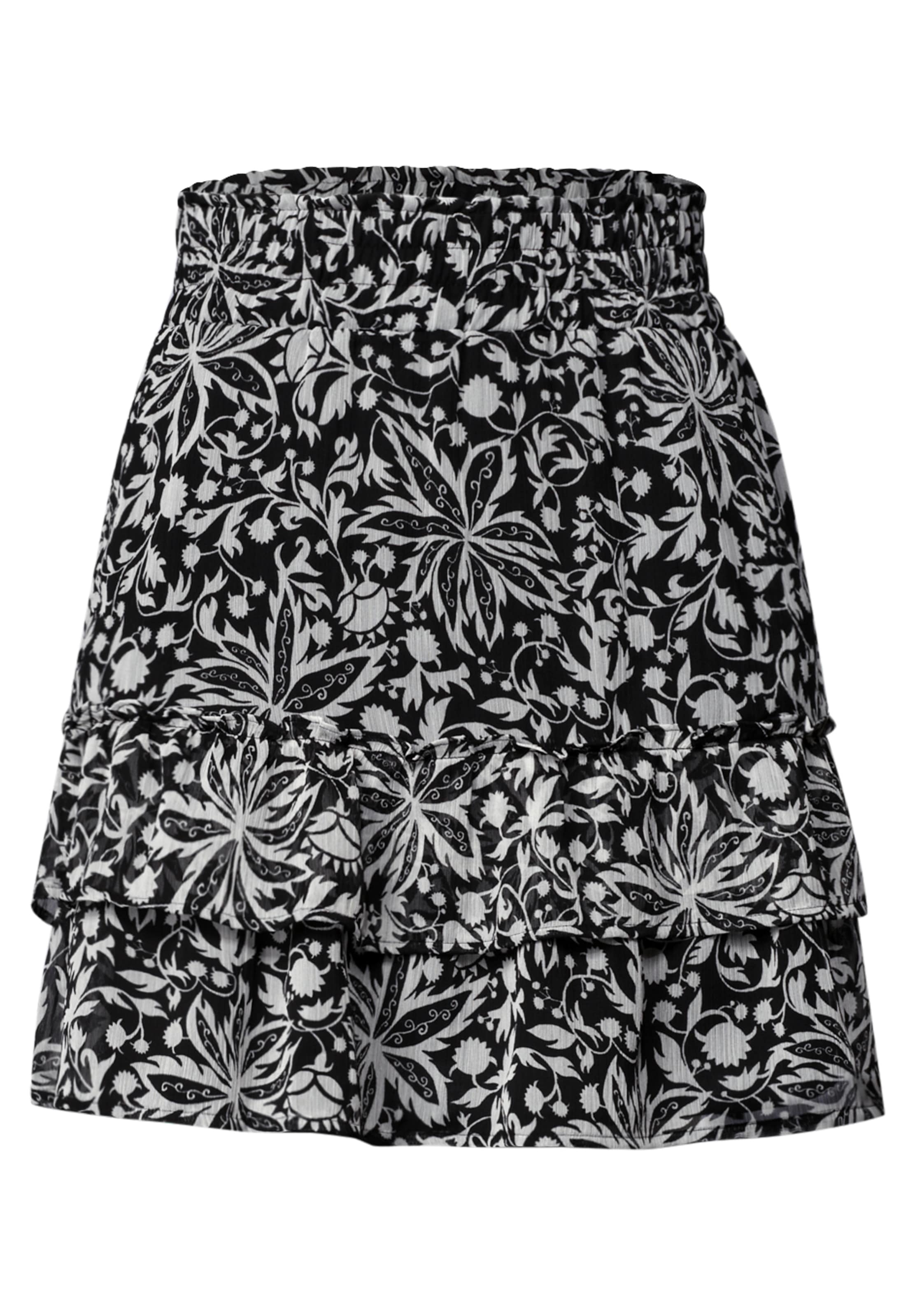 STREET ONE Skirt in 32 in mottled grey / Black, Item view