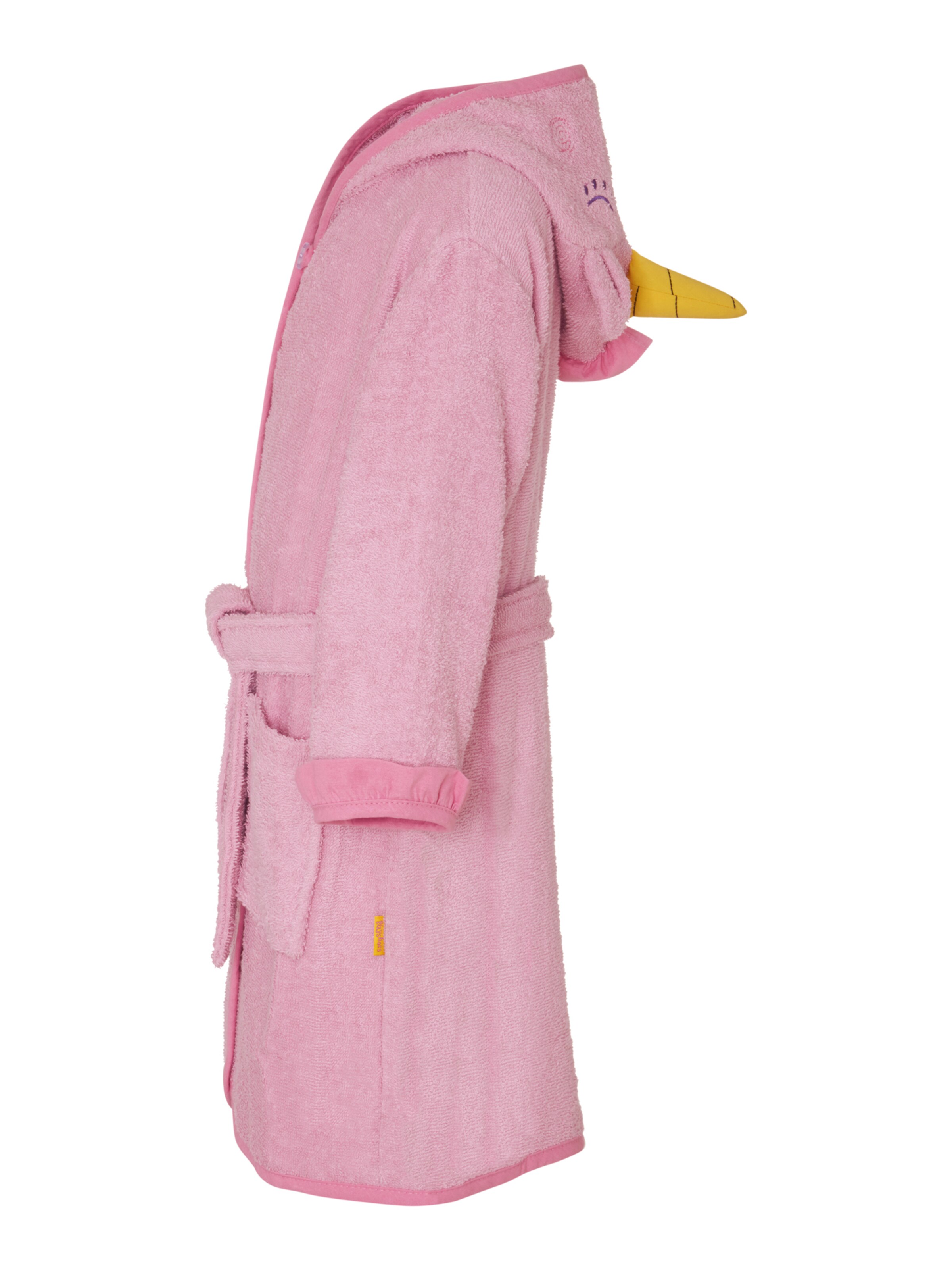 PLAYSHOES Банный халат 'Einhorn' в Ярко-розовый