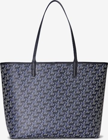 Lauren Ralph Lauren Nakupovalna torba 'Collins' | modra barva