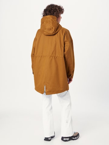 ICHI Parka in Braun