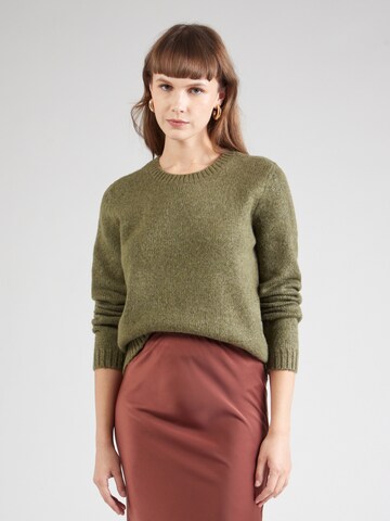 JDY Sweater 'JDYSILJA' in Green: front