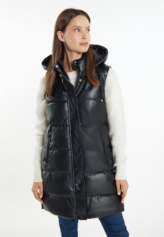 Gilet 'Lurea' di Usha in nero: frontale