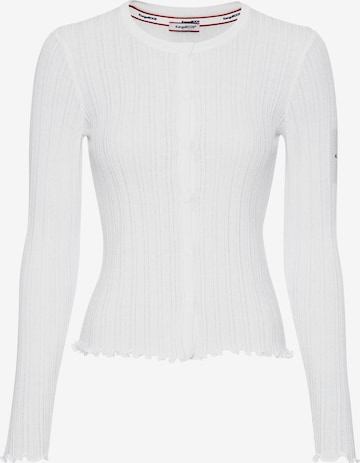 KangaROOS Knit Cardigan in White: front