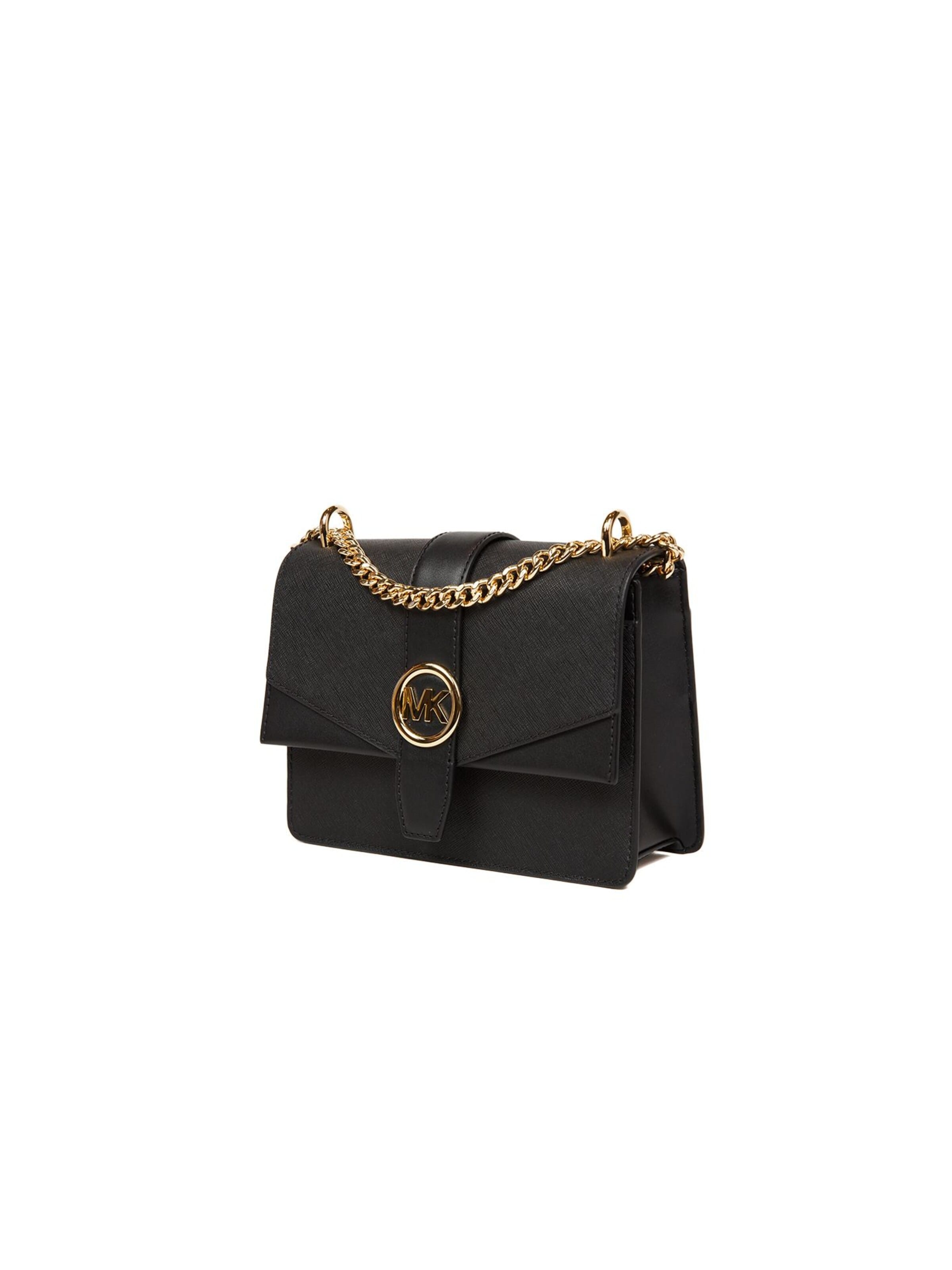 Michael Kors - Bolso de hombro 'Greenwich Small Flap Crossbody Bag' en negro