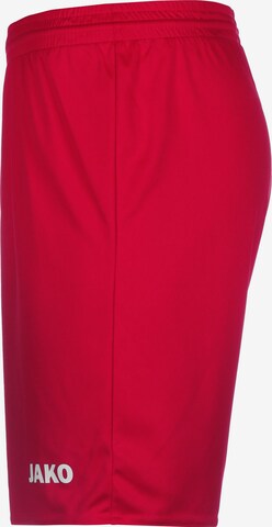 JAKO Regular Workout Pants 'Manchester 2.0' in Red