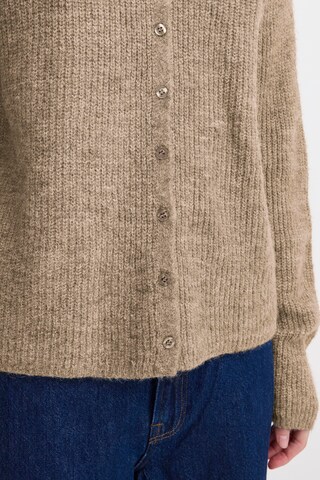 ICHI Knit Cardigan 'IHKAMARA' in Beige