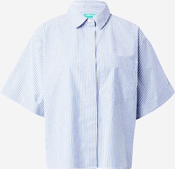 UNITED COLORS OF BENETTONBluza - plava boja: prednji dio