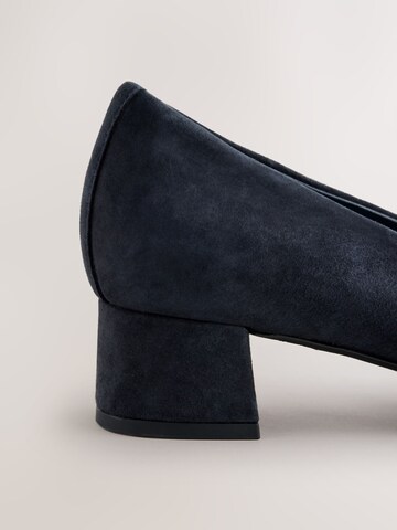 Next - Zapatos con plataforma en azul